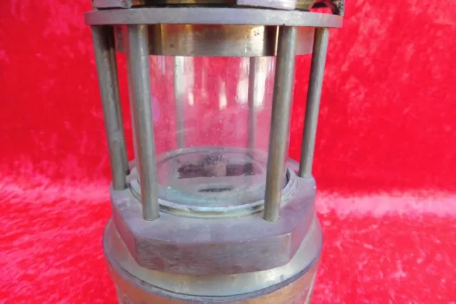 alte Grubenlampe , Bergbau , sehr alt , original 2