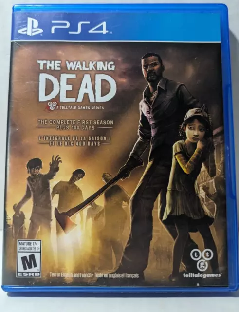 The Walking Dead: The Complete First Season Plus 400 Days PS4 CIB TESTED