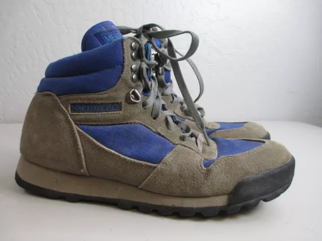 VINTAGE MERRELL RAMBLER Suede Hiking Boots women's 8.5 $29.59 - PicClick
