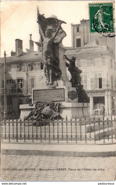 51 CHALONS SUR MARNE - Place de l'Hotel de ville PAST/3460