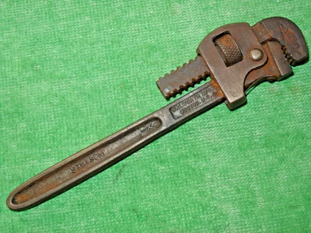 Vintage Stillson 6" Adjustable Monkey Wrench Pipe Wrench Made In Usa