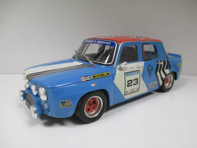 RENAULT 8 R8 GORDINI Groupe F N° 23 RALLYE COTE D'OPALE par OTTO OT186 au 1/18