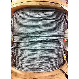 Southern Wire 1000' 1/8" Diameter 7x19 Galvanized Aircraft Cable Southern Wire