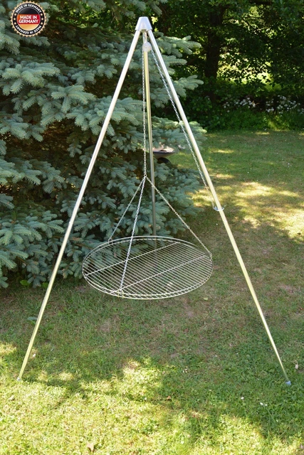 Dreibein-Schwenkgrill inkl. 70 cm Grillrost