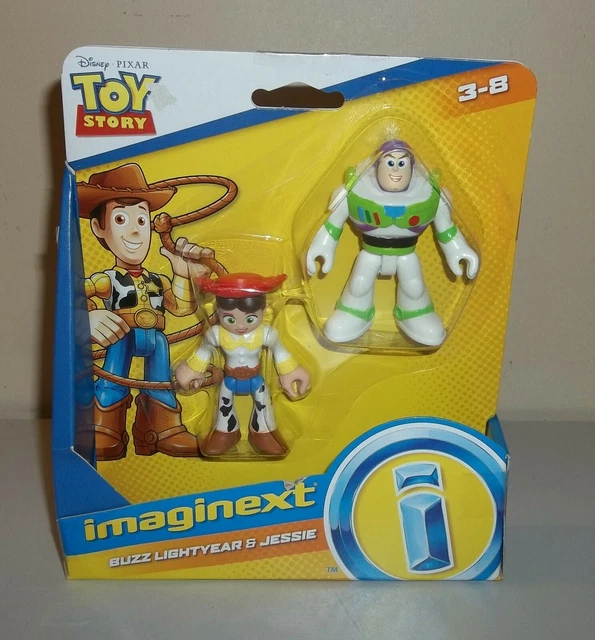 FISHER PRICE IMAGINEXT Toy Story Buzz Lightyear & Jessie New 4.