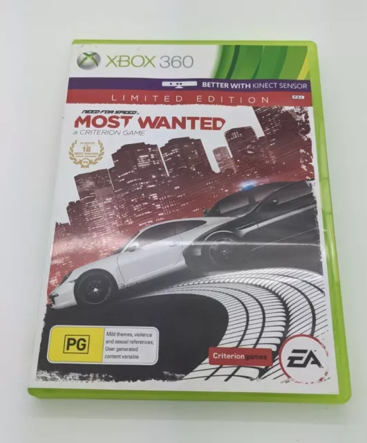 Need for Speed Most Wanted - Xbox 360 (Limited)