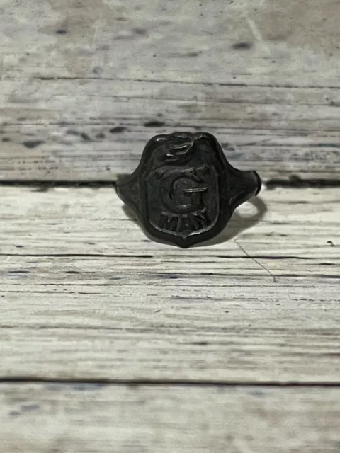 Vintage G-MAN Special Agent Childs Ring - 1930's, 1940's