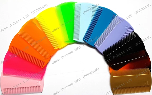 36 x Head Lice Comb Double Sided Nit Comb Lice Detection Comb Nits Eggs Pet Flea