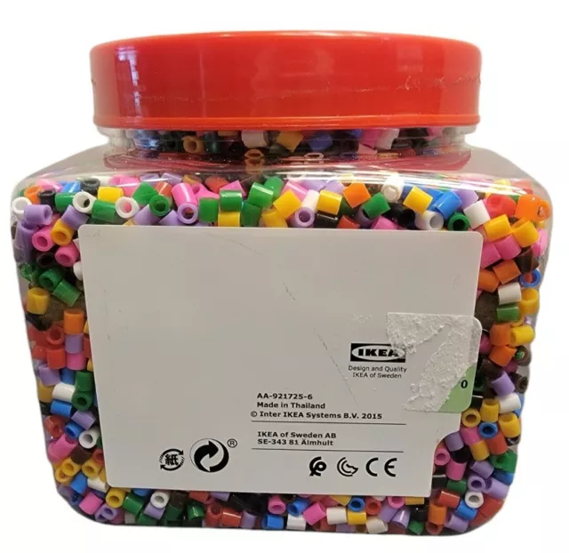 Perler 80-15261 Bulk Fuse Beads for Craft Activities, Small, Spruce Green