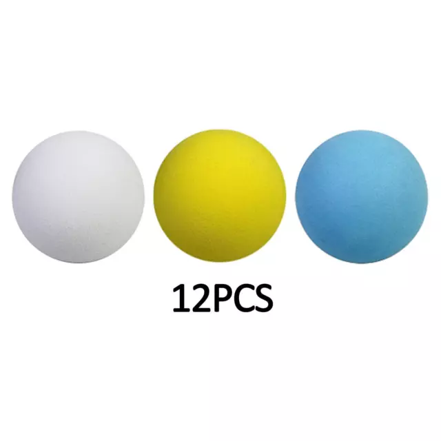 12 Pieces Foam Golf Balls Children's Toy Golf Practice Balls