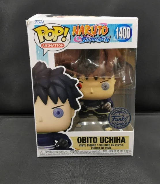 Funko Pop! Naruto Shippuden - Obito Uchiha 1400 Nuevo Emb.orig (Embalaje Dañado)