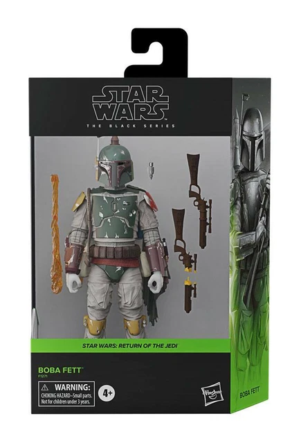 Action figure Boba Fett Deluxe Episodio VI Star Wars Black Series 15 cm Hasbro