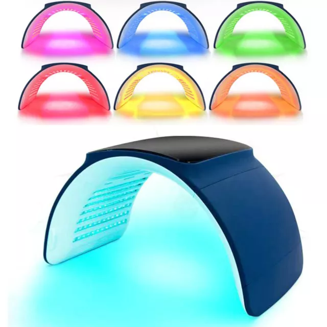 Pro 2 en 1 vapor facial 5X LED piso lámpara de aumento UV ozono niebla cara  vapor salón spa belleza cuidado equipo