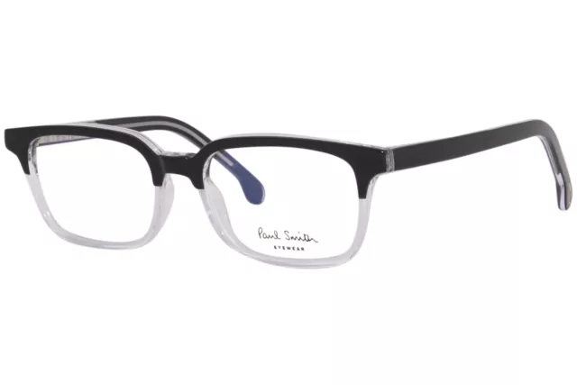 PAUL SMITH ADELAIDE-V2 PSOP002V2 03 Eyeglasses Men's Black/Crystal 54mm ...