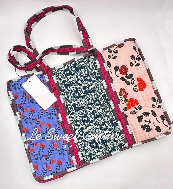 ZARA WOMAN NWT Ss25 Printed Quilted Bag 3988/002/330 $56.90