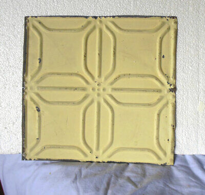 Antique Ceiling Tin Tile Frame Simple and Elegant Shabby Chic Canvas Cottage 2