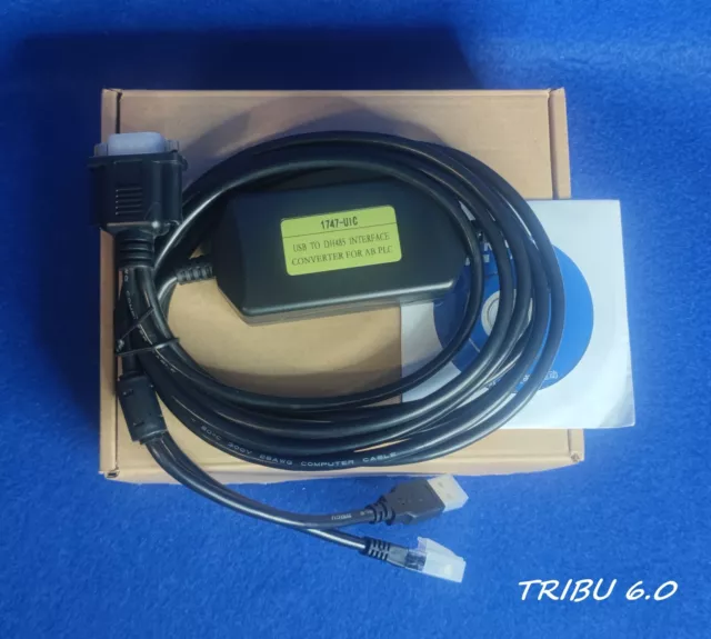 Câble 1747-UIC (Compatible) Interface USB-DH485 Pour Pro Jeu Plc Allen Bradley