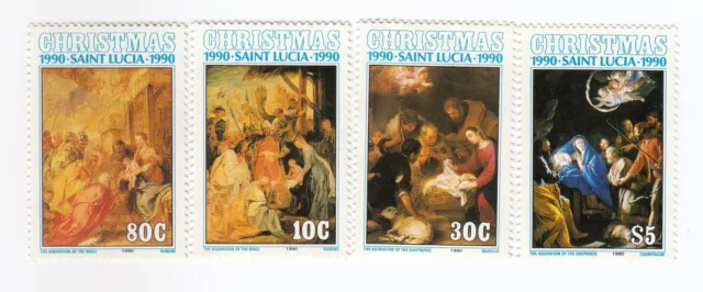 St.Lucia , Conjunto De 4 Sellos, MNH, Ah 550