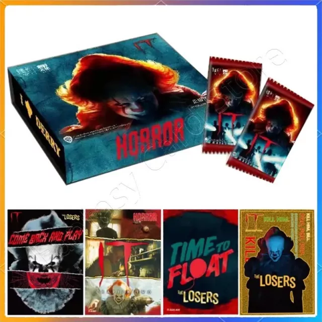 2024 OFFICIAL IT WB Trading Cards 6 Pack Premium Hobby Box Horror Sealed New