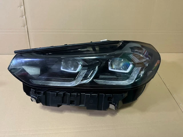 PERFECT! BMW IX3 X3 G01 X4 G02 LCI FULL LED HEADLIGHT BLACK LEFT ...