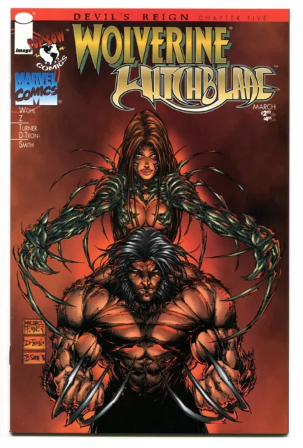 WOLVERINE / WITCHBLADE #1, (Marvel / Top Cow 1997), NM-, Devil's Reign