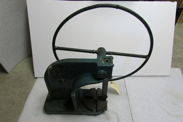 Dake Arbor Press No 1 Ton Punch Press