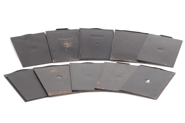 10x Various Metal Film Holder 4 5/16x6 11/16in Sheet (1695489535)