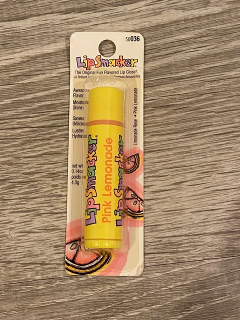 Lip Smacker Bonne Bell Vintage Y2K NEW Sealed Pink Lemonade Rare Gloss 50036
