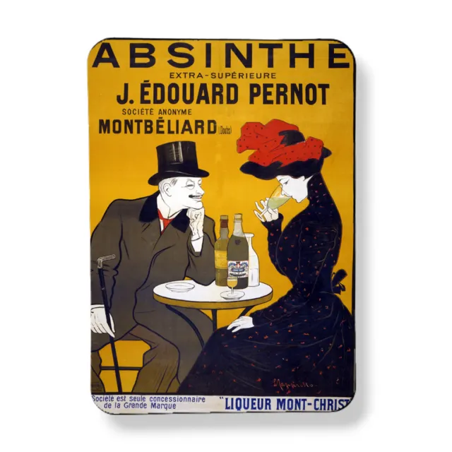 Vintage Absinthe Advertising Poster Magnet Sublimated 3"x4" Artisan Bar Decor