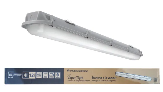 Lithonia Lighting CSVT 4' Vapor Tight LED Mount 5000 Lumens 4000K - BNIB