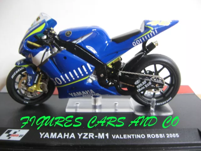 Moto Gp 1/24 Serie 2 N°9 Yamaha Yzr-M1  Valentino Rossi 2005