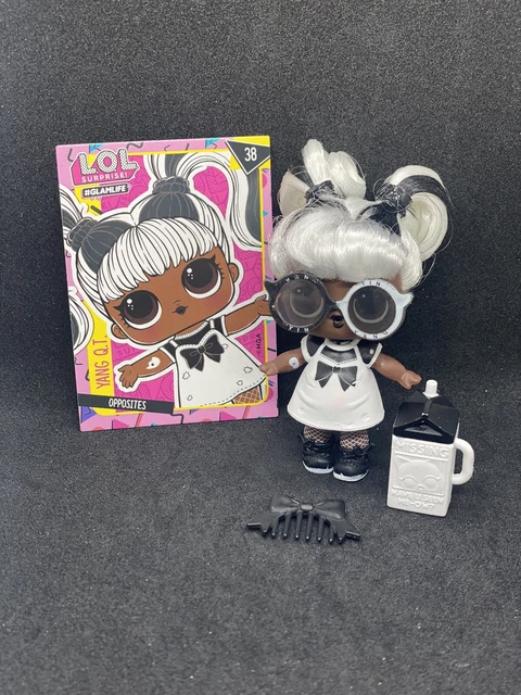 LOL SURPRISE DOLL Big Sister Hairgoals Series Yang QT Black And White 4.30 PicClick UK