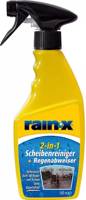 Rain-X SCHEIBENREINIGER + REGENABWEISER 2-in-1 (500ml) original # NEU