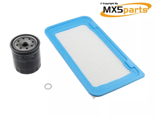 MX5 Service Kit Oil & Air Filters Genuine Mazda MX-5 Mk3 3.5 3.75 NC 2005>2015