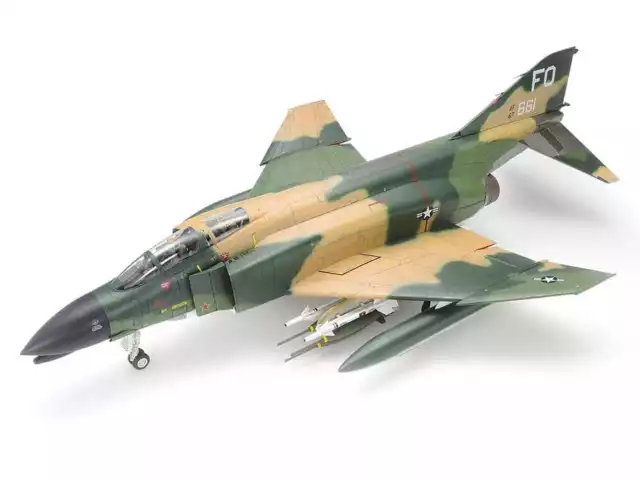 TAMIYA 60305 1:32 McDonnell Douglas F-4C/D Phantom II Plastic Model Kit 2