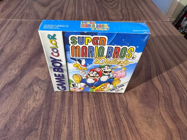 SUPER MARIO BROS. Deluxe (Nintendo GameBoy Color) -- Brand New -- Factory Sealed EUR 287,17 ...