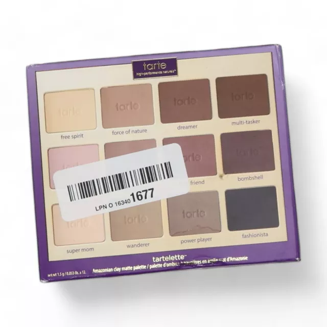 tarte Tartelette Amazonian Clay Matte Eyeshadow Palette