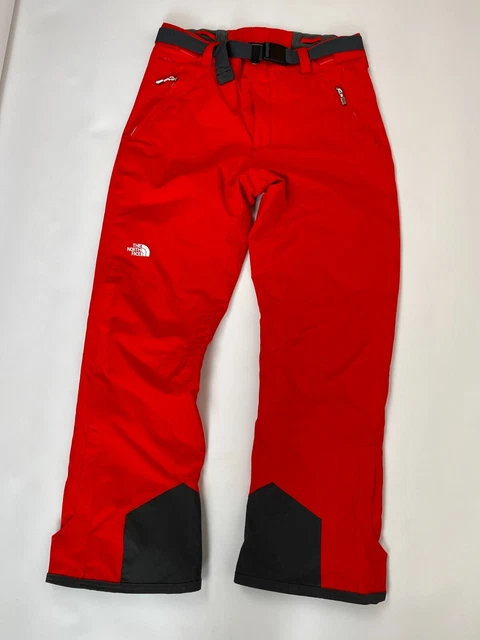 The North Face Hyvent Recco Red ski pants belted outdoor