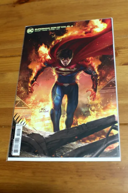 SUPERMAN : SON OF KAL-EL #4 InHyuk Lee variant cover New