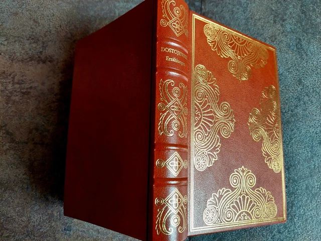 Die Grosse Erzähler Bibliothek der Weltliteratur: Dostojewski         LEDER