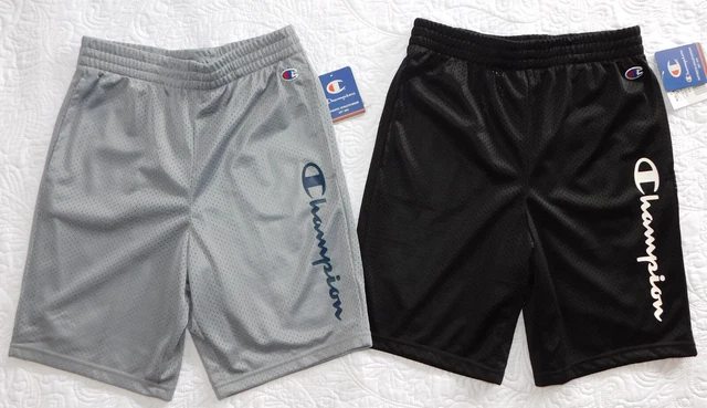 CHAMPION ― Boys L Large (14-16) ― Lot of 2 Athleticwear Mesh Athletic Shorts NWT