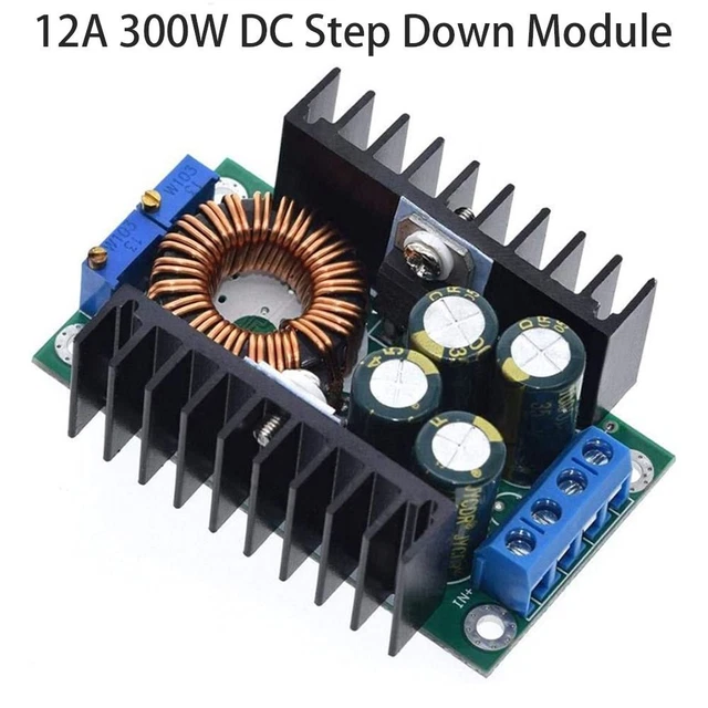 Youmile 2Pack XL4016 Step-Down Buck Converter Verstelbare 5-40V Naar 1.2-35V Voedingsmodule voor Arduino met 24AWG Draad Youmile 2Pack XL4016 Step-Down Buck Converter Verstelbare 5-40V Naar 1.2-35V Voedingsmodule voor Arduino met 24AWG Draad