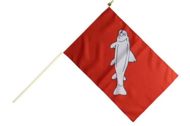 Frankreich Annecy Stockflagge Flaggen Fahnen Stockfahne 30x45cm