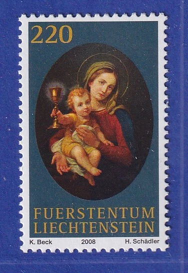 Liechtenstein 2008 Kloster Schellenberg Mutter und Königin Mi.-Nr. 1478 **