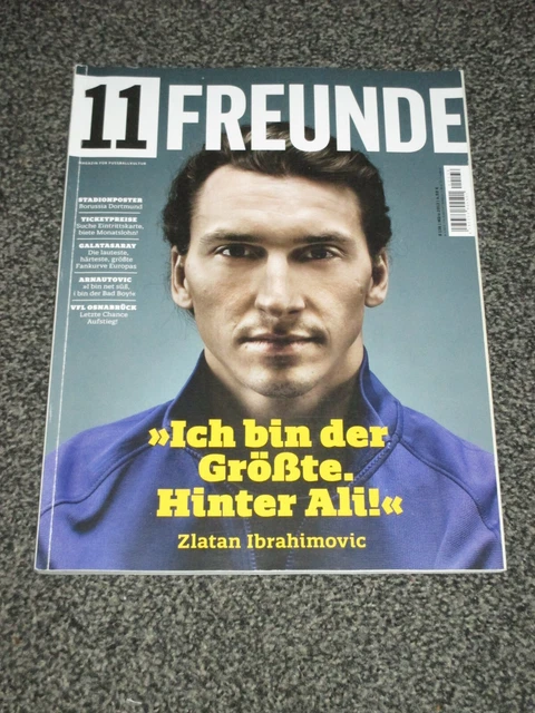 ZLATAN IBRAHIMOVIC GRÖSSTE 11 Freunde Magazin Fußballkultur Ausgabe 136