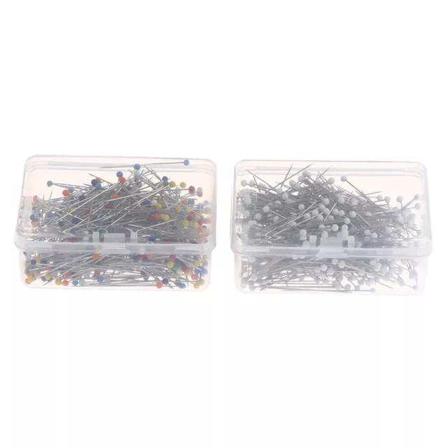 Sewing Pins 38mm Glass Ball Head Push Quilting Pins for Jewelry DIY Sewing TA St