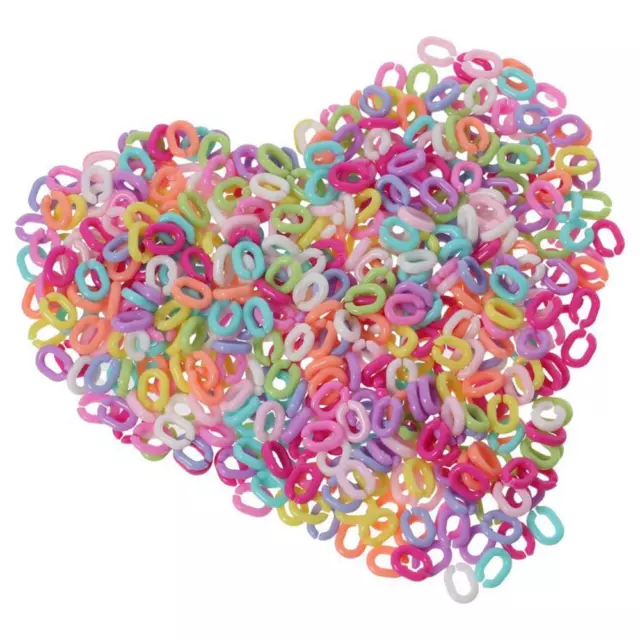 Multicolor Multicolor Acrylic Linking  Jewelry Accessories