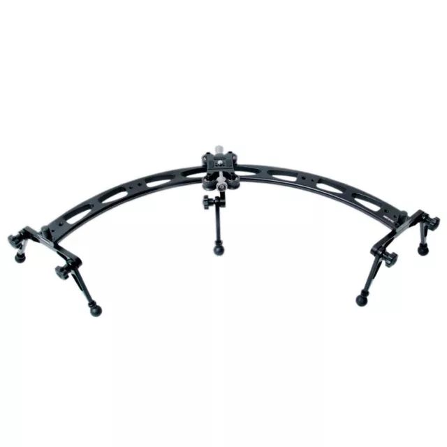 Shootvilla Curved Slider 120° Carga 10 Kg Para Canon,DSLR,Nikon,Sony&DV/HDV