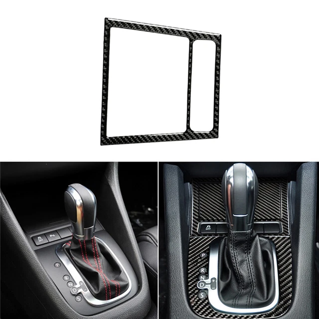 For VW GTI R 6 Golf 6 2008-12 Carbon Fiber Vehicle Interior Ashtray Panel Frame