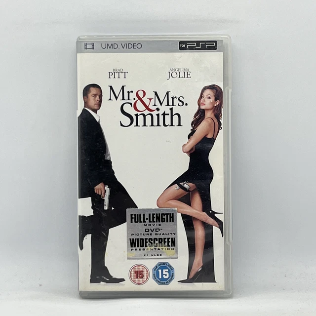 Mr. & Mrs Smith Brad Pitt Angelina Jolie PSP PlayStation UMD Video Region 2